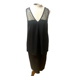 Jonathan Simkhai Black Silk Dress Size Small